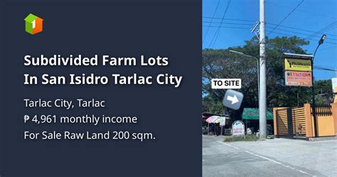 San Isidro, Tarlac City, Tarlac Profile – PhilAtlas.